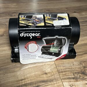 NEW Discgear Selector Disc Retrieval System Organizer for 100 CD DVD Games Discs